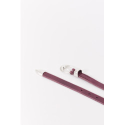 OUR LEGACY SHADOW BERRY 2CM BELT